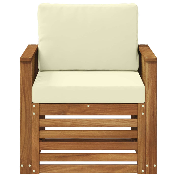 Udendørs Mellem Sofa Naturfarvet