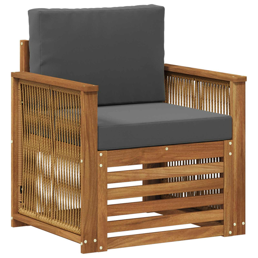 Udendørs Mellem Sofa Naturfarvet