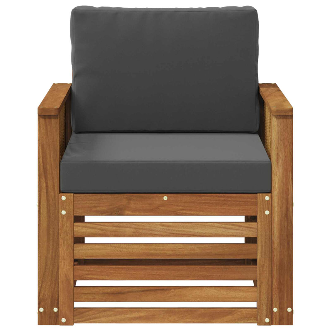 Udendørs Mellem Sofa Naturfarvet