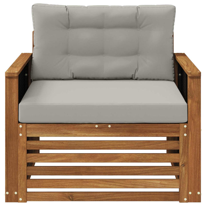 Udendørs Mellem Sofa Naturfarvet