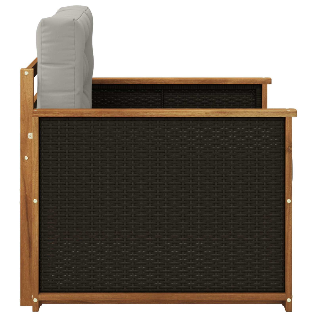 Udendørs Mellem Sofa Naturfarvet