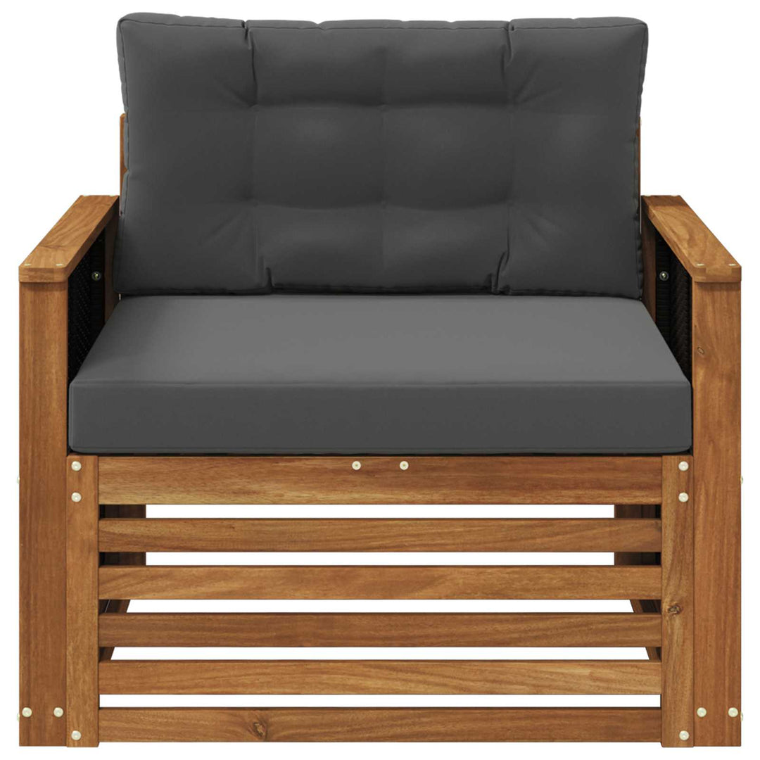 Udendørs Mellem Sofa Naturfarvet