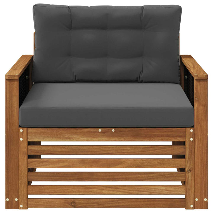 Udendørs Mellem Sofa Naturfarvet