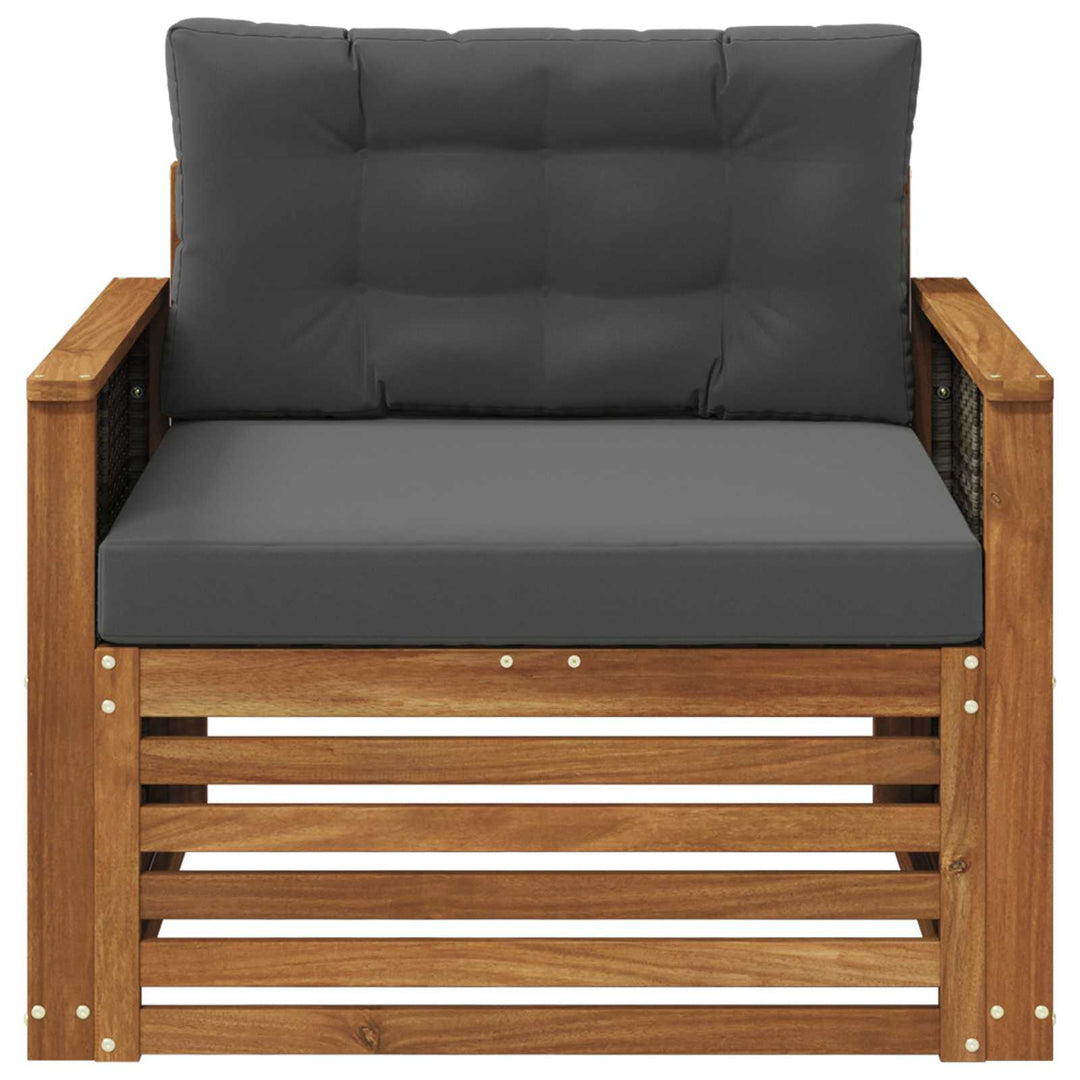 Udendørs Mellem Sofa Naturfarvet