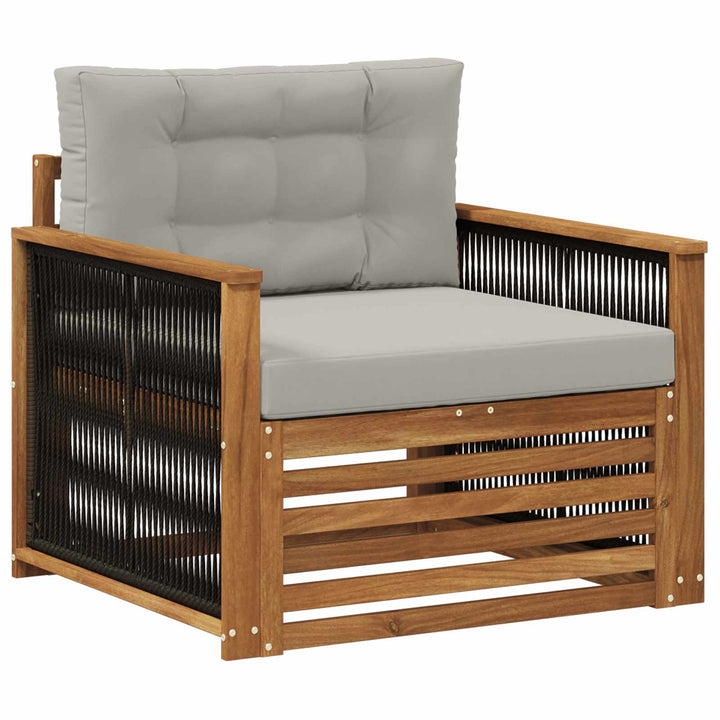 Udendørs Mellem Sofa Naturfarvet