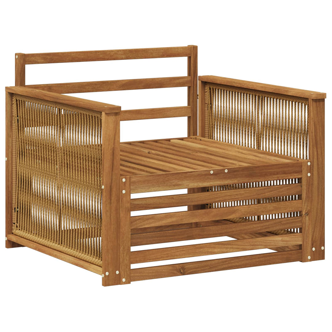 Udendørs Mellem Sofa Naturfarvet