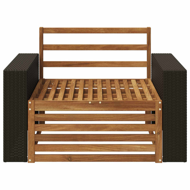 Udendørs Mellem Sofa Naturfarvet