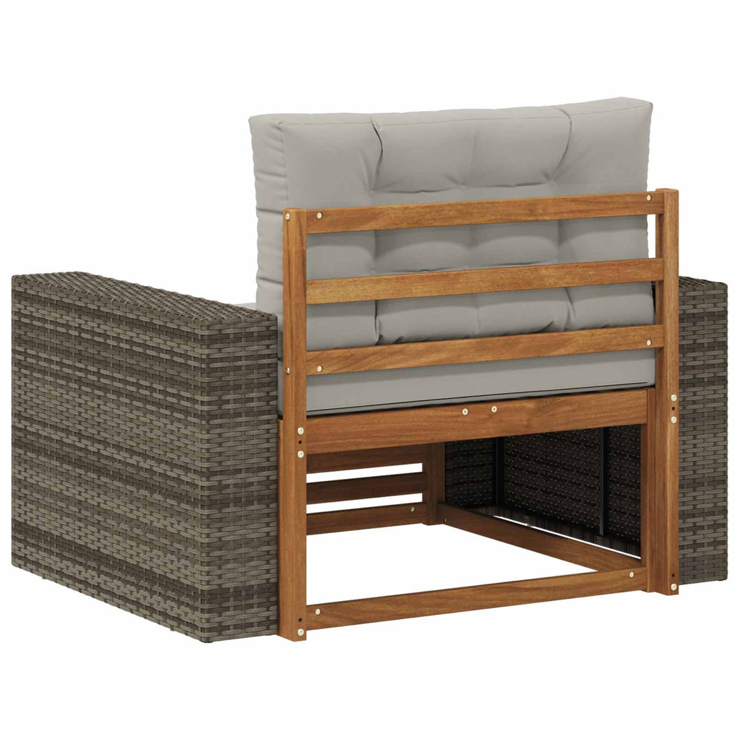 Udendørs Mellem Sofa Naturfarvet