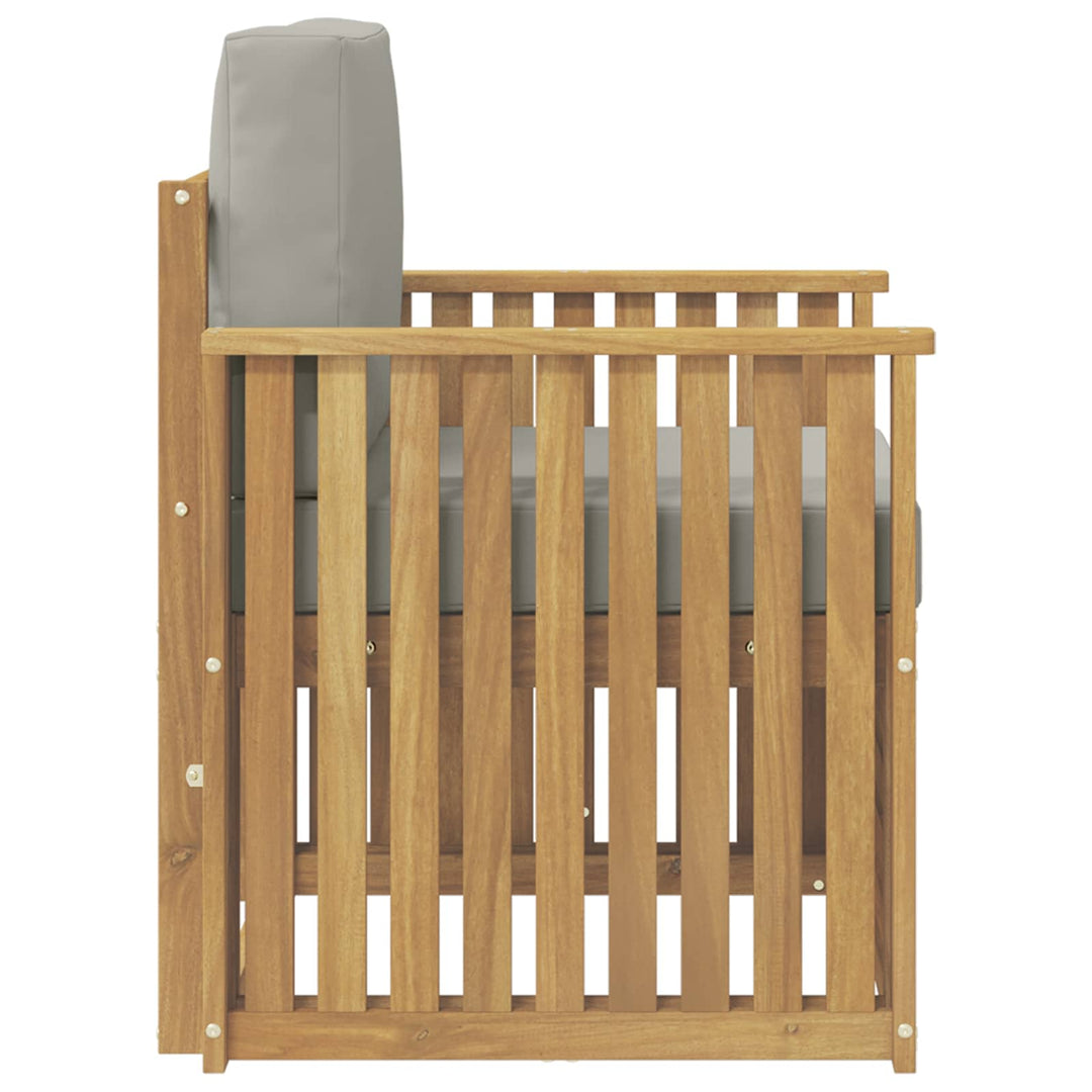 Udendørs sofagruppe Polyester Hvid
