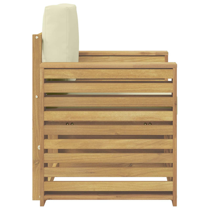 Udendørs sofagruppe Polyester Hvid