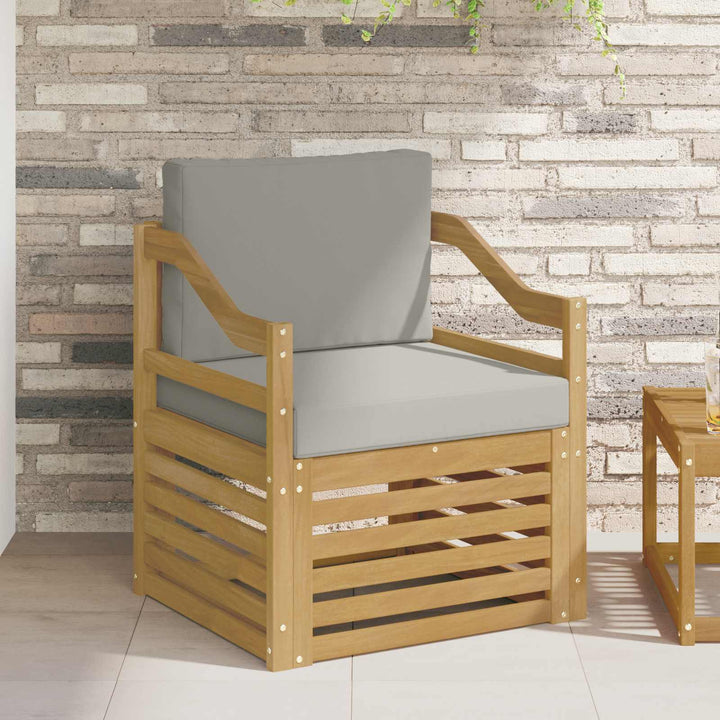 Udendørs sofa Polyester Hvid