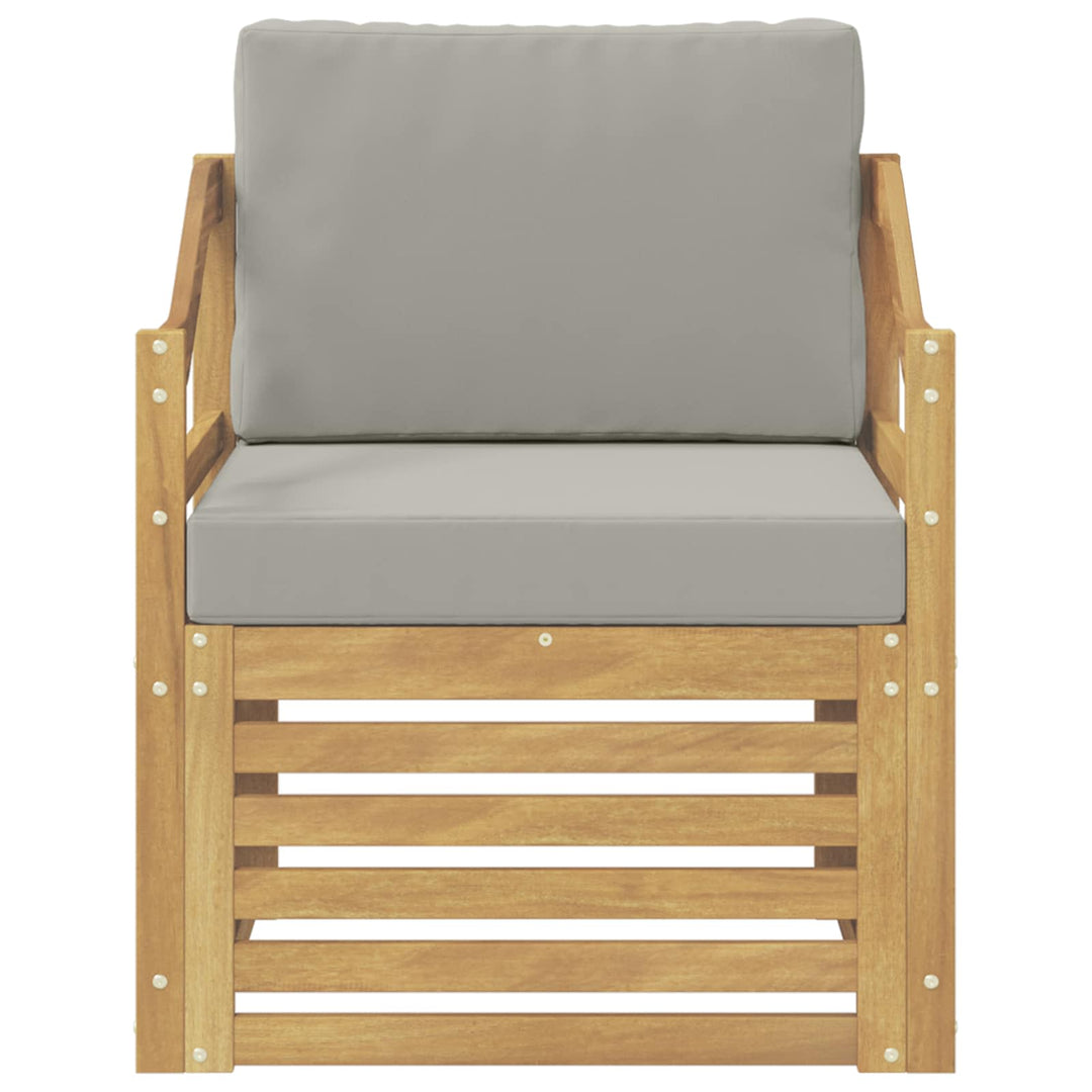 Udendørs sofa Polyester Hvid