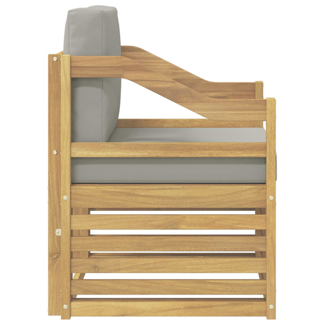 Udendørs sofa Polyester Hvid