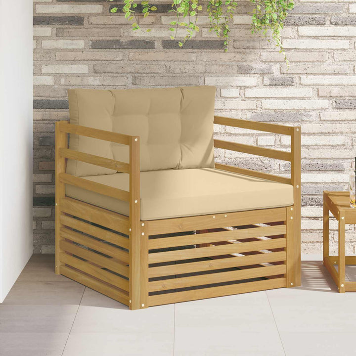 Udendørs sofa Hvid og Beige