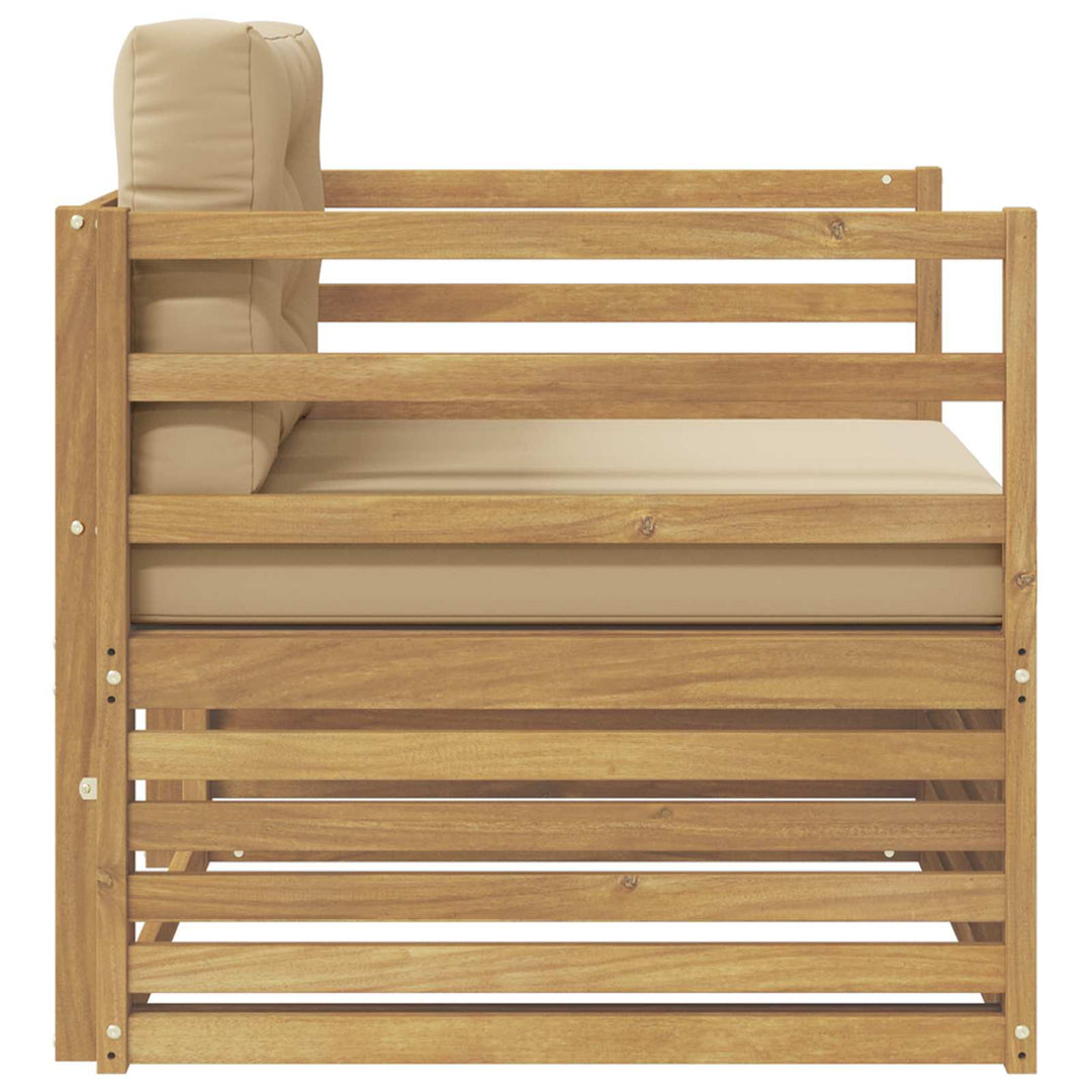 Udendørs sofa Hvid og Beige