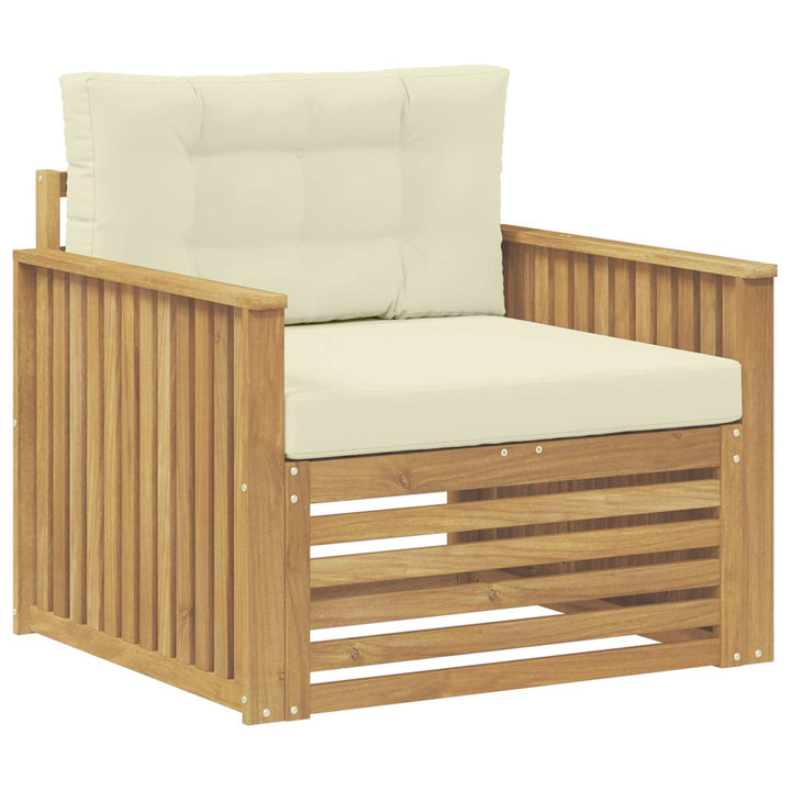 Udendørs sofa Polyester Hvid