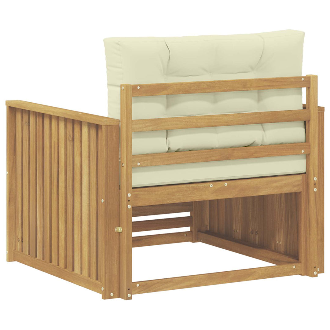 Udendørs sofa Polyester Hvid