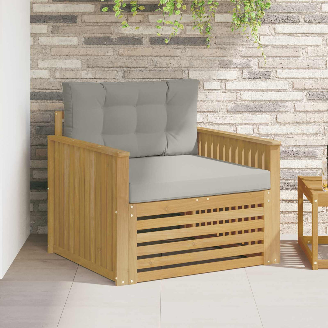 Udendørs sofa Polyester Hvid