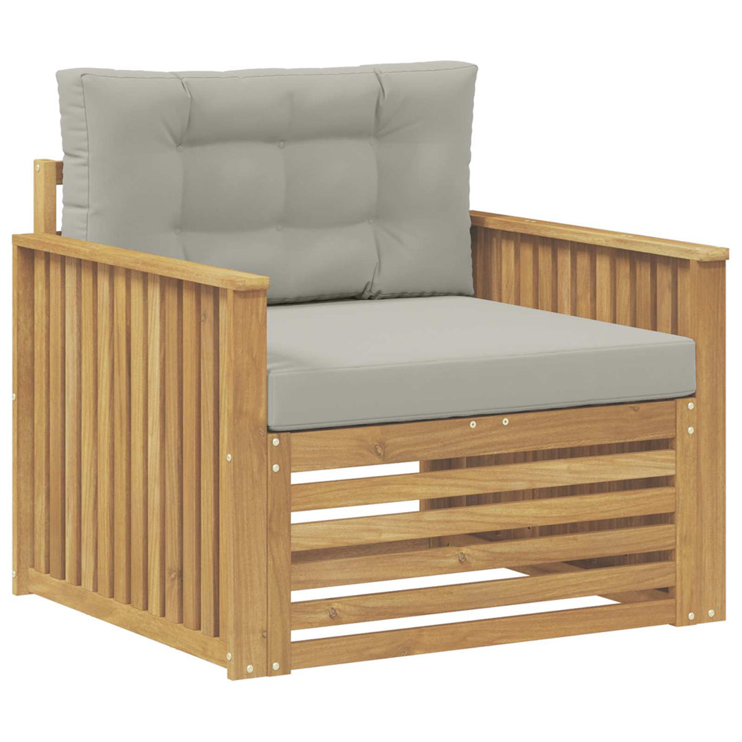 Udendørs sofa Polyester Hvid