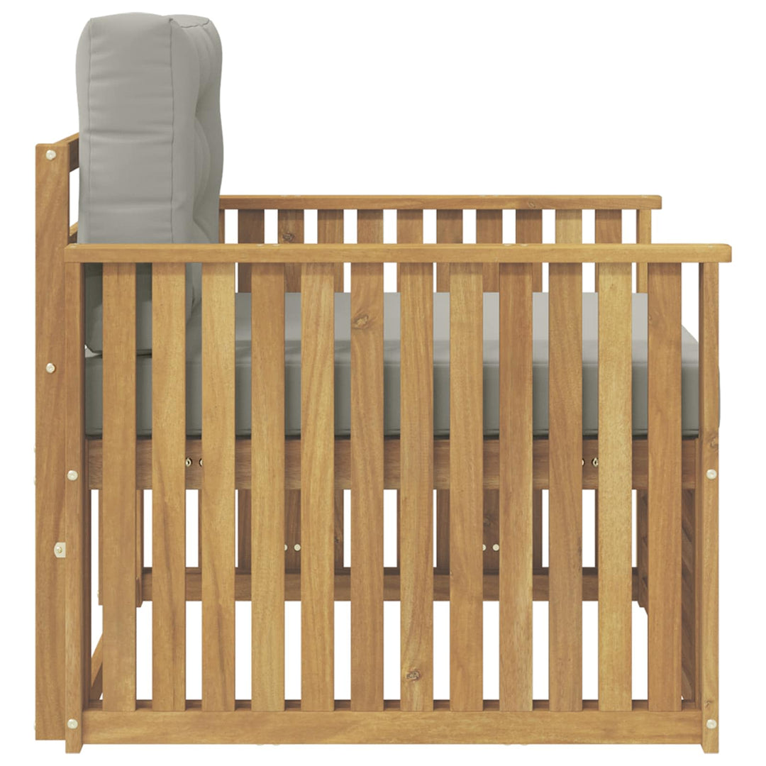 Udendørs sofa Polyester Hvid