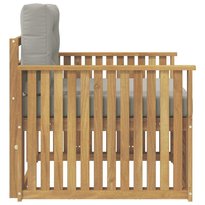 Udendørs sofa Polyester Hvid