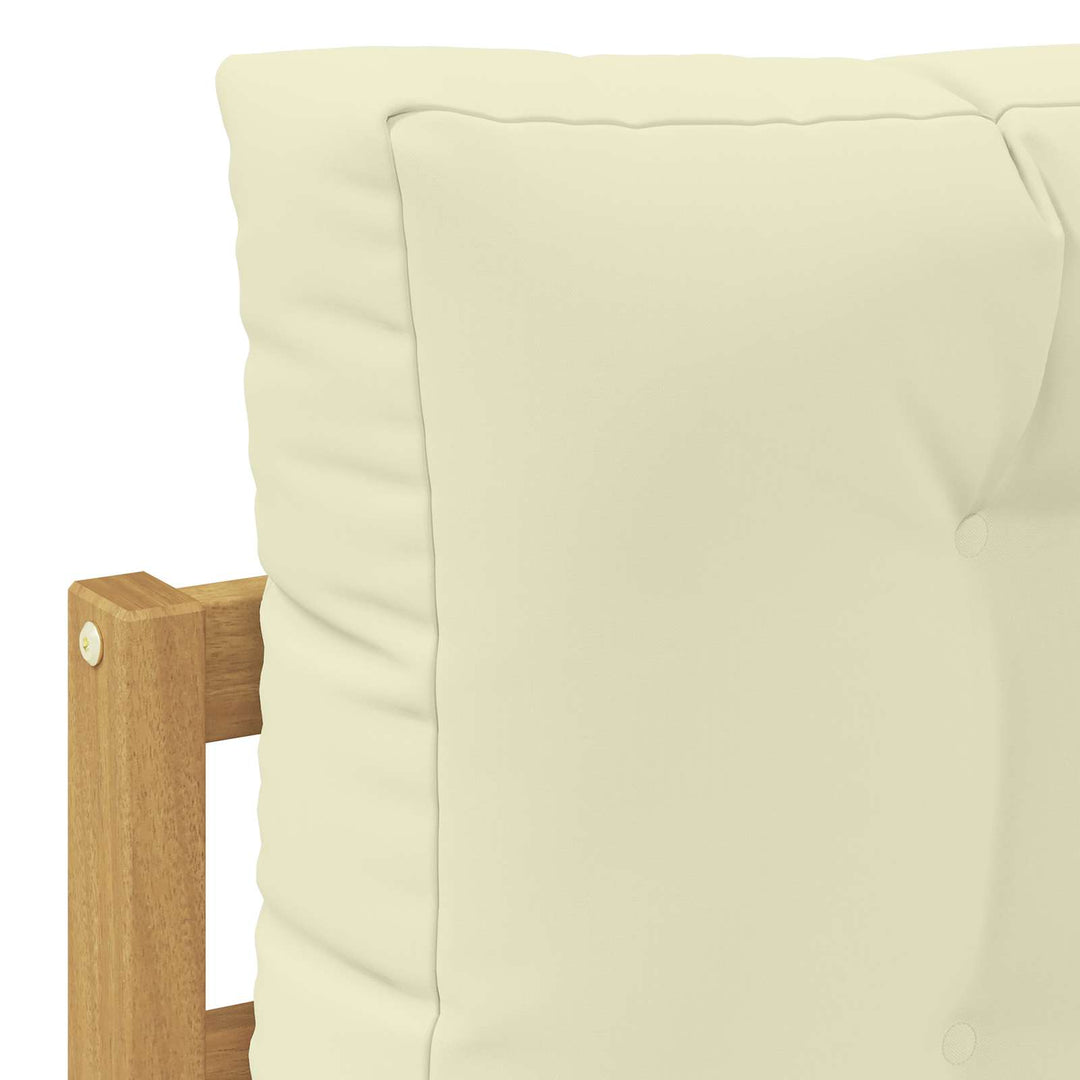 Udendørs sofa Polyester Hvid