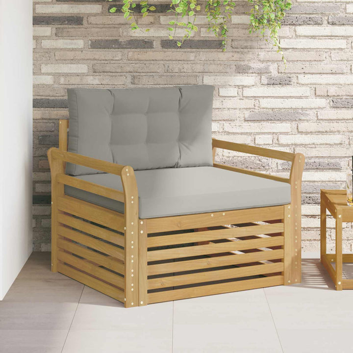 Udendørs sofa Polyester Hvid