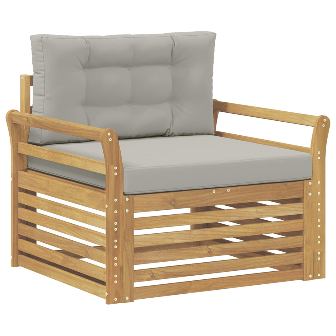 Udendørs sofa Polyester Hvid