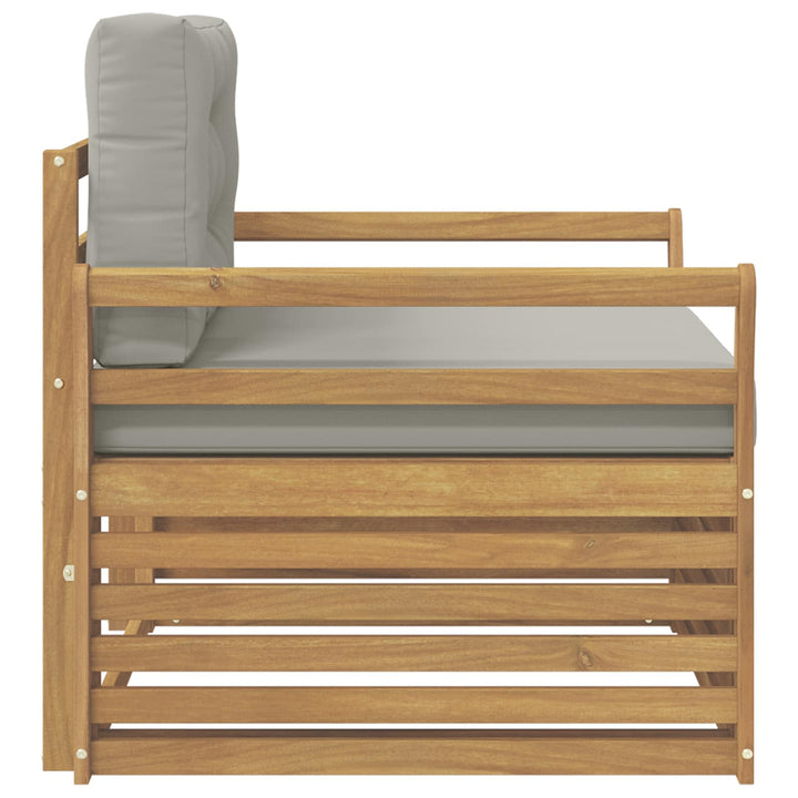 Udendørs sofa Polyester Hvid