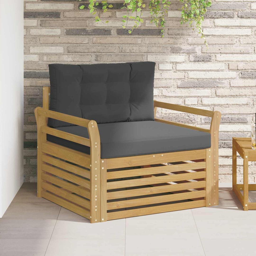 Udendørs sofa Polyester Hvid