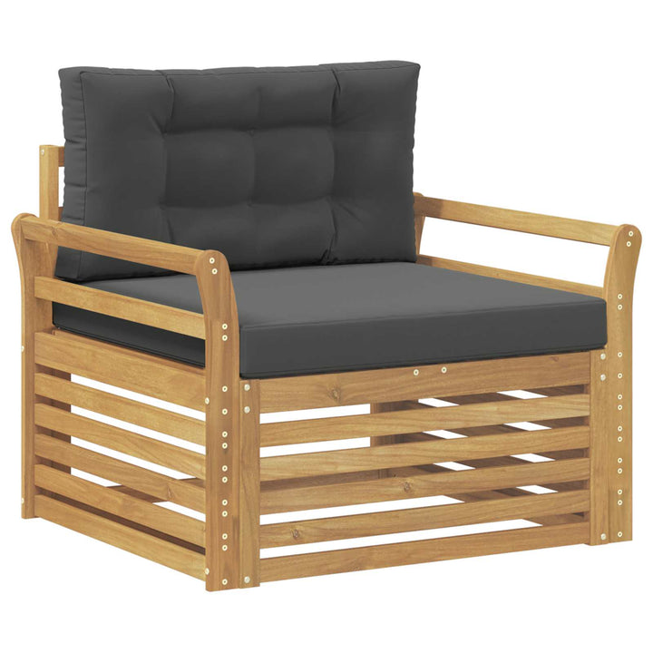 Udendørs sofa Polyester Hvid
