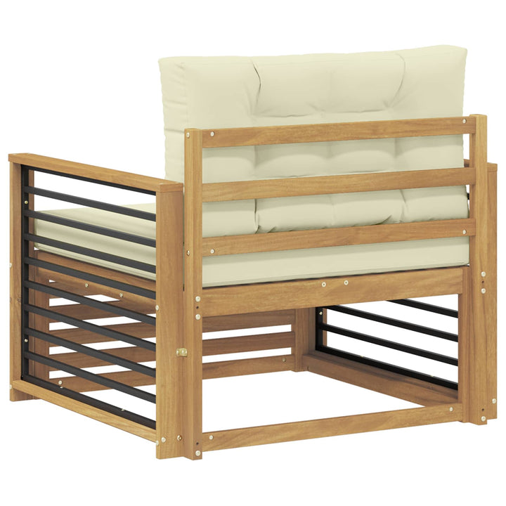 Udendørs sofa Polyester Hvid