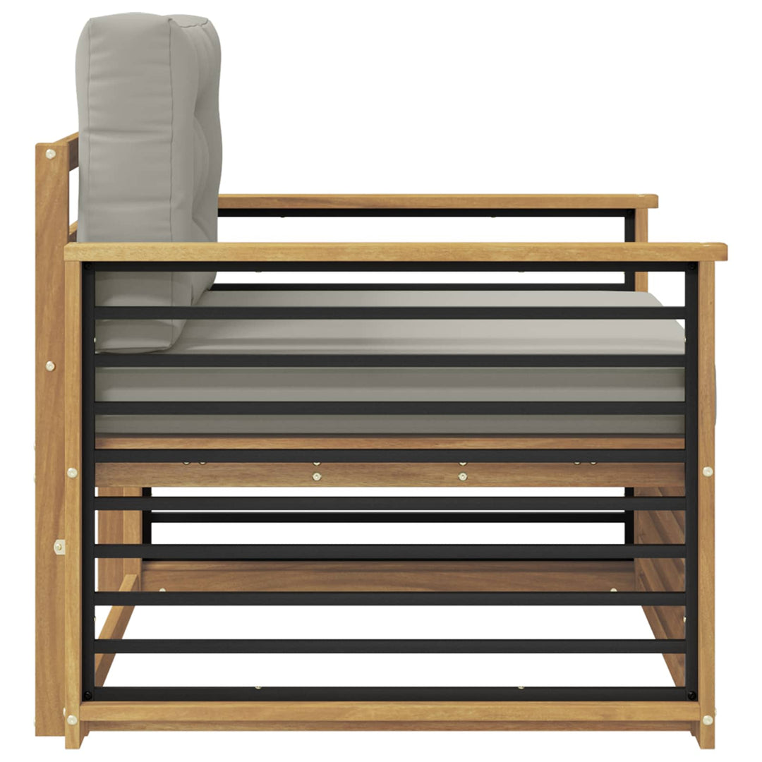 Udendørs sofa Polyester Hvid