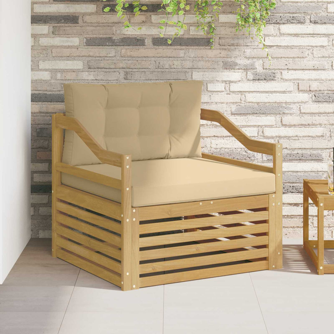 Udendørs sofa Hvid og Beige