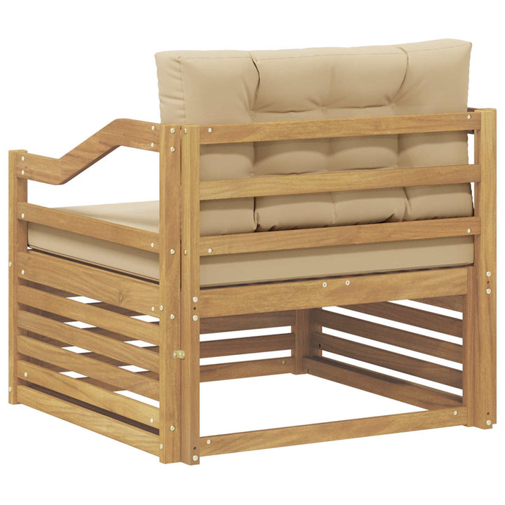 Udendørs sofa Hvid og Beige