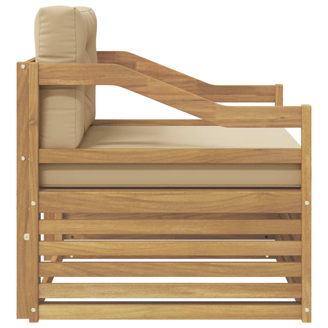 Udendørs sofa Hvid og Beige
