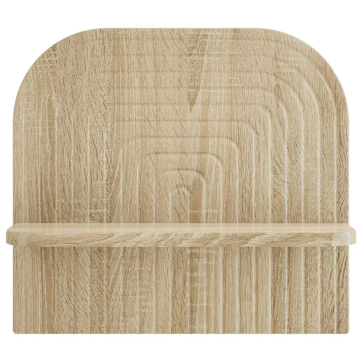 Væghylde 2 stk. Sonoma-eg 41 x 13.5 x 37.5 cm Konstrueret træ