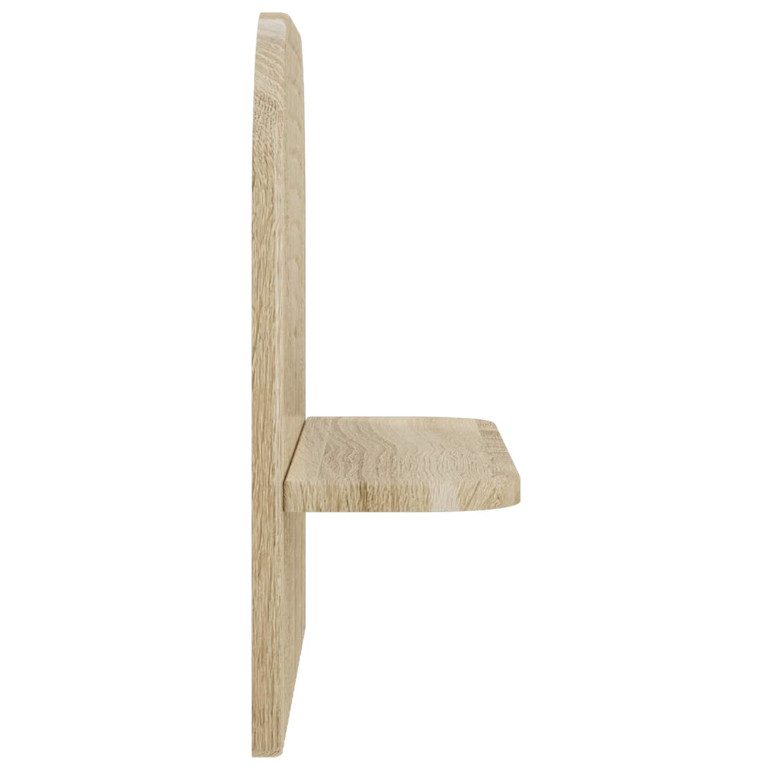 Væghylde 2 stk. Sonoma-eg 41 x 13.5 x 37.5 cm Konstrueret træ