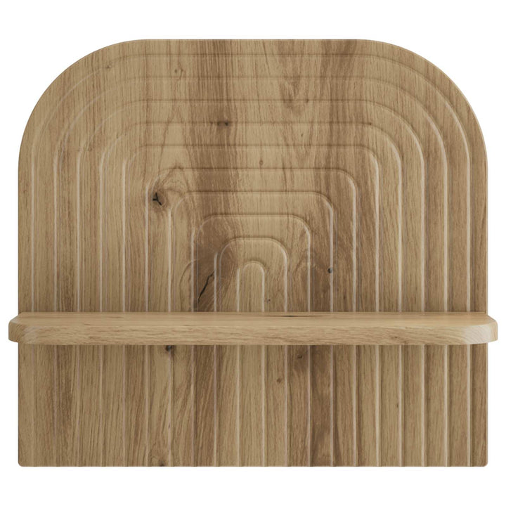 Væghylde 2 stk. Artisan-eg 41 x 13,5 x 37,5 cm Konstrueret træ