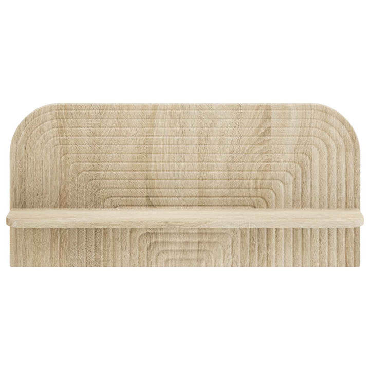 Væghylde 2 stk. Sonoma-eg 80.5 x 13.5 x 37.5 cm Konstrueret træ