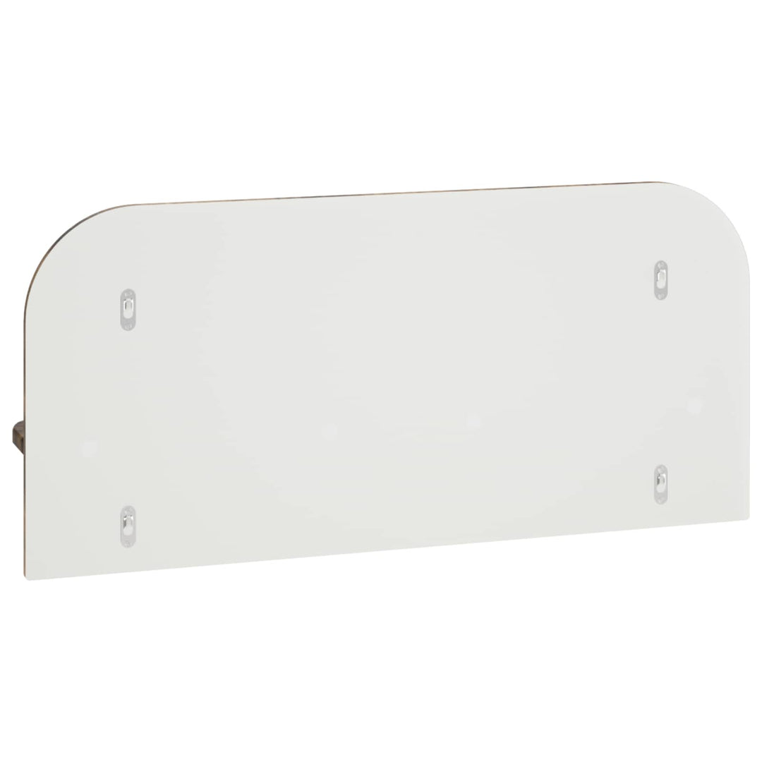 Væghylde 2 stk. Røget eg 80.5 x 13.5 x 37.5 cm Konstrueret træ