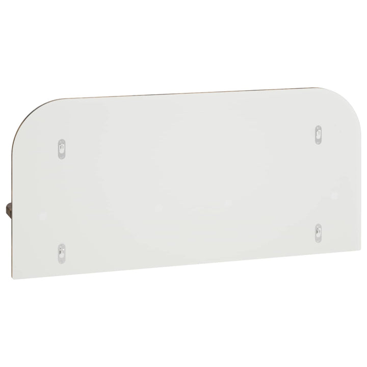 Væghylde 2 stk. Røget eg 80.5 x 13.5 x 37.5 cm Konstrueret træ