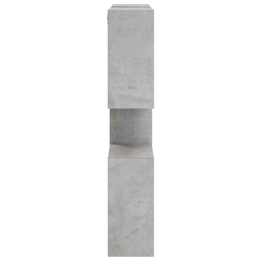 Væghylde Betongrå 99,5 x 17 x 91 cm Konstrueret træ