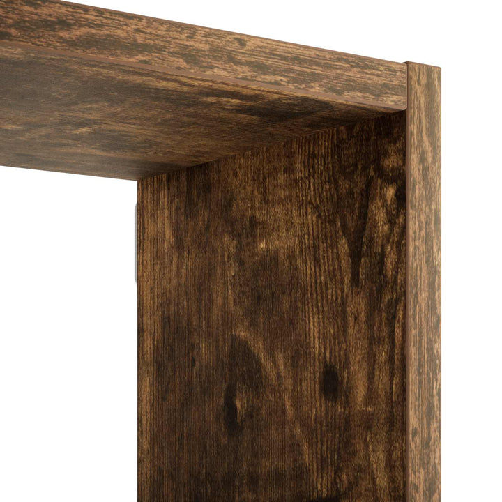 Væghylde Røget eg 99,5 x 17 x 91 cm Konstrueret træ