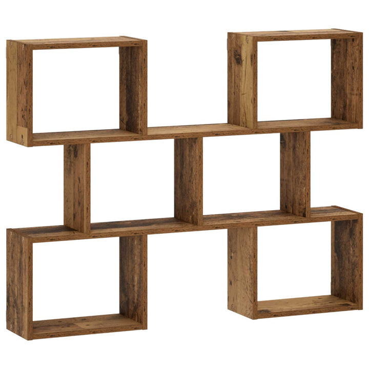 Væghylde Gammelt træ 103 x 17 x 80 cm Konstrueret træ