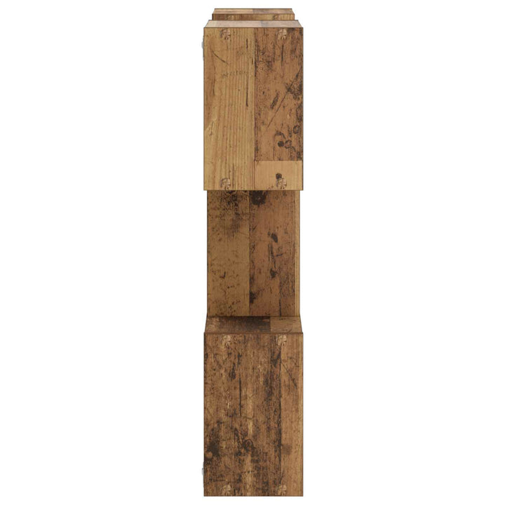 Væghylde Gammelt træ 103 x 17 x 80 cm Konstrueret træ