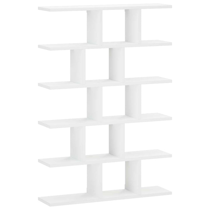 Væghylde Hvid 70 x 17 x 101 cm Konstrueret træ