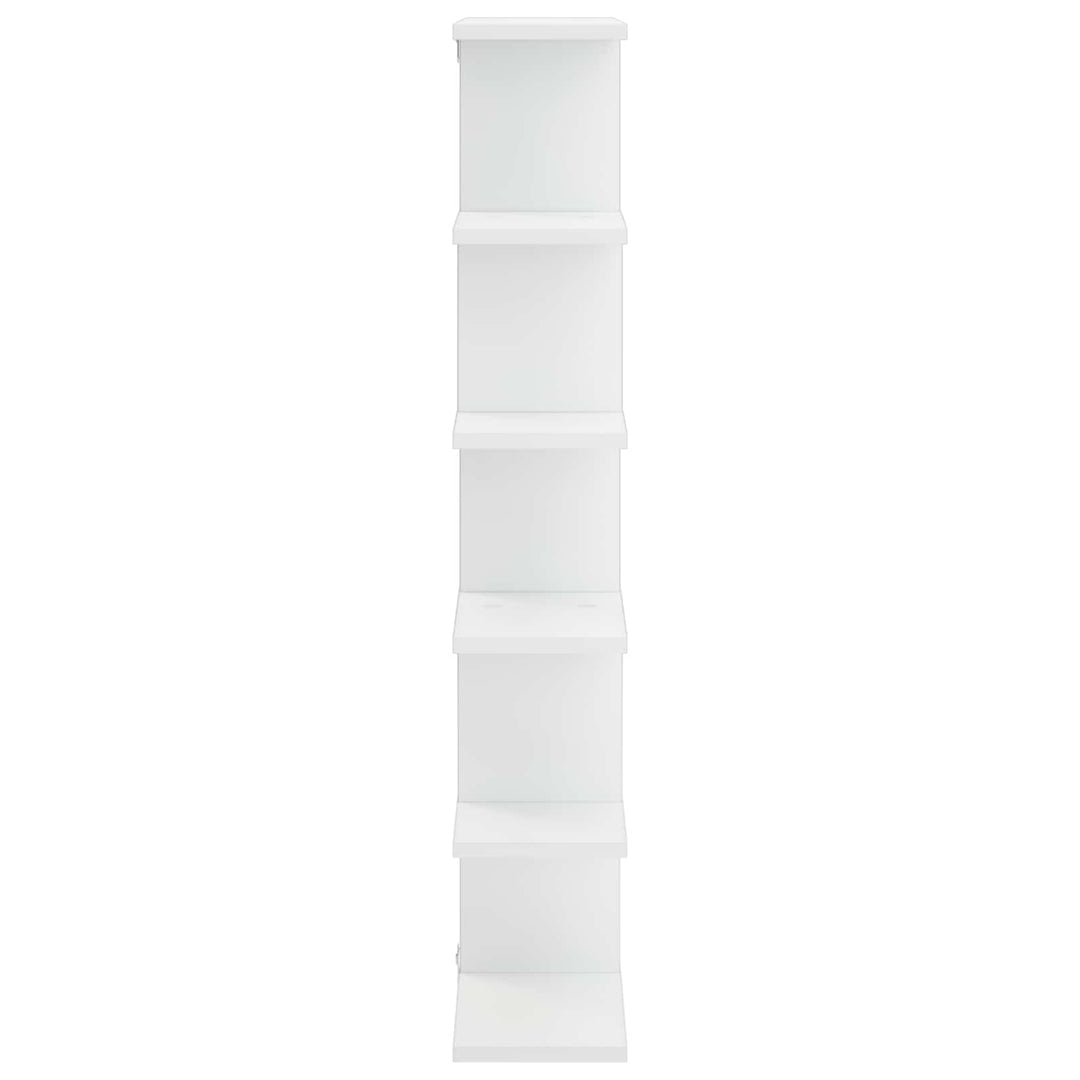 Væghylde Hvid 70 x 17 x 101 cm Konstrueret træ