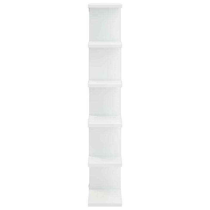 Væghylde Hvid 70 x 17 x 101 cm Konstrueret træ