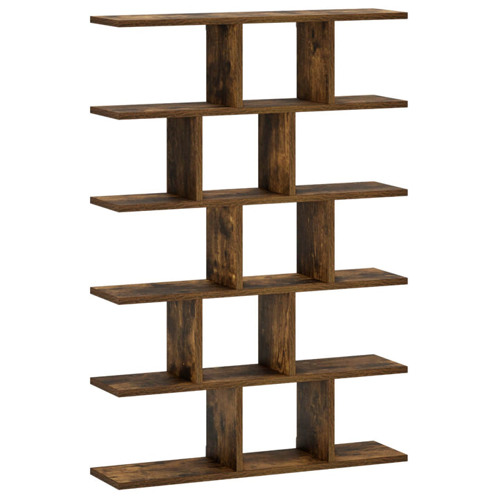 Væghylde Røget eg 70 x 17 x 101 cm Konstrueret træ